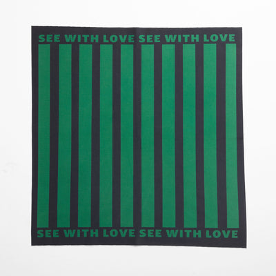 XL Cleaning Cloth | Green Black Stripe