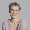 Helen wears Harper Lite Optical in Vintage Rose